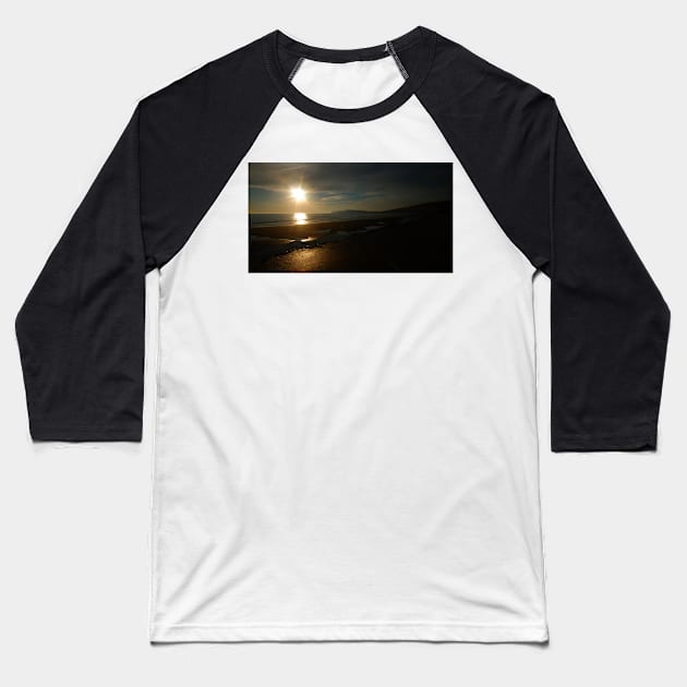 Sun-down Baseball T-Shirt by RichardGibb